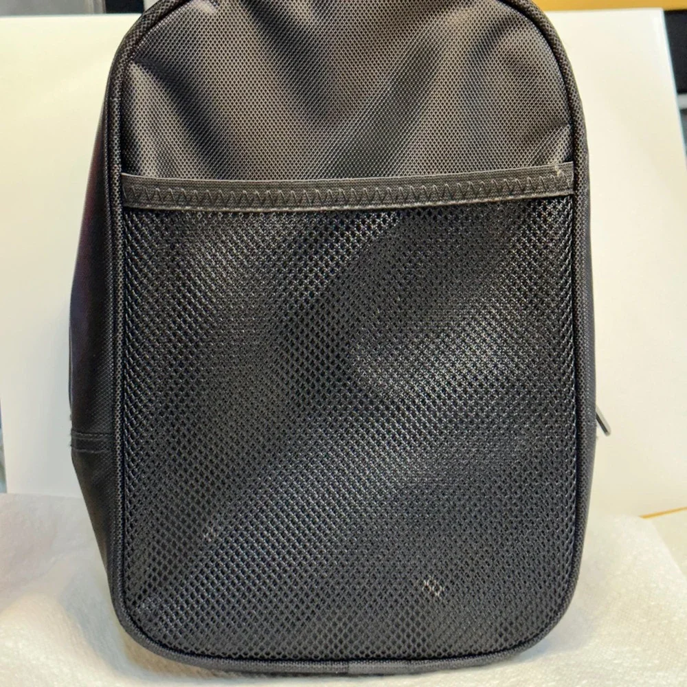 Adidas Santiago Lunch Bag Unisex OS Black Trefoil Insulated Excellent NWOT